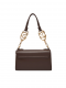 Mala de Mão Jewel Castanha - Love Moschino | Mala de Mão Jewel Castanha | MissCath