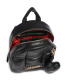 Mochila Puffy Preta - Love Moschino | Mochila Puffy Preta | MissCath