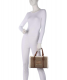 Mala de Mão Wintery Castanha - Love Moschino | Mala de Mão Wintery Castanha | MissCath