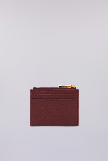 Porta-Cartões Cameo Rice-Grain Pequeno Vermelho 