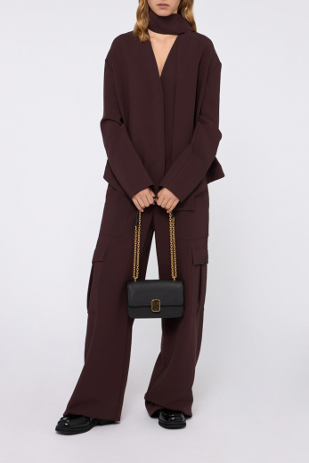 Mala de Tiracolo Pequena Cameo Preta