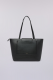 Mala Shopper Cameo Rice-Grain Preta - Trussardi | Mala Shopper Cameo Rice-Grain Preta | MISSCATH