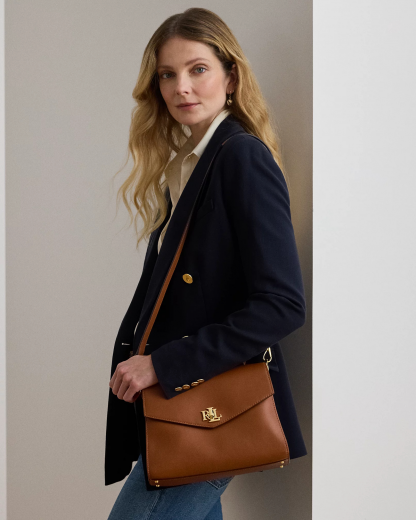 Mala Tiracolo Farrah Média Castanha