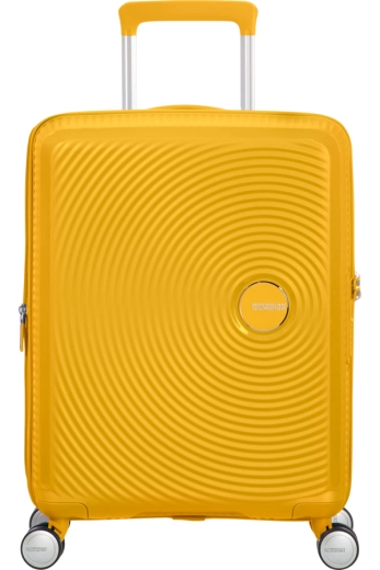 Mala de Cabine 55cm Expansível Amarela