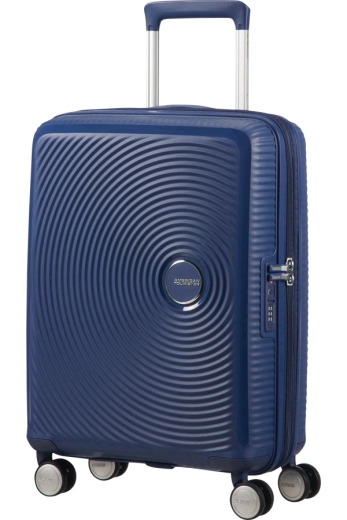 Mala de Cabine 55cm Expansível Azul Meia-Noite