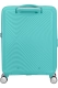 Mala de Cabine 55cm Soundbox Expansível Azul Piscina - Mala de Cabine 55cm Expansível Azul Piscina - Soundbox | American Tourister®