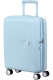 Mala de Cabine Soundbox 55cm Expansível Azul Pastel - Mala de Cabine 55cm Expansível Azul Pastel - Soundbox | American Tourister®