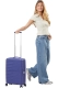 Mala de Cabine 55cm Expansível 4 Rodas Púrpura Crepuscular - Mala de Cabine 55cm Expansível 4 Rodas Púrpura Crepuscular - FastForward | American Tourister