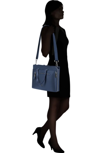 Pasta para Portátil 15.6 Slim Azul-Noite