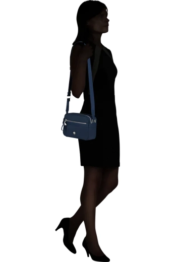 Bolsa de Ombro Azul-Noite