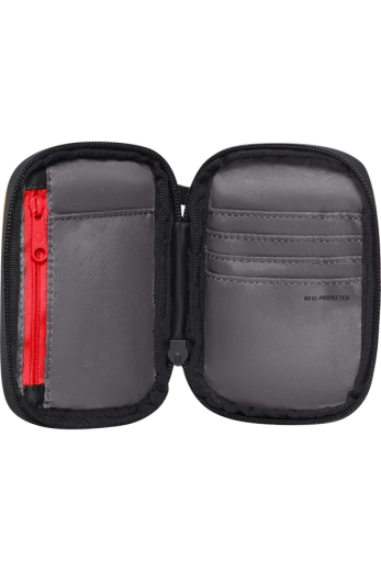 Carteira Porta-Moedas e Cartões Ecodiver Preto