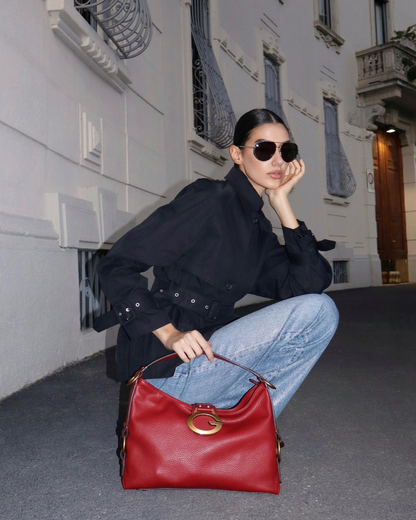 Mala de Ombro Camden Vermelha