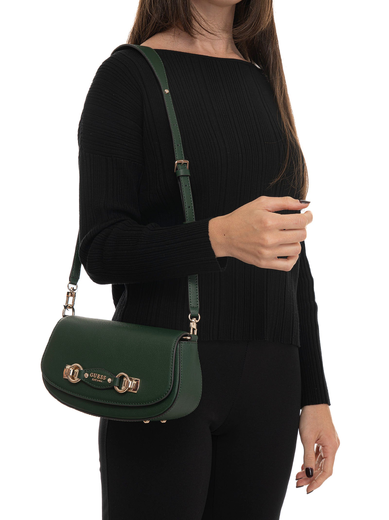 Mala de Tiracolo Mimina Verde-escuro