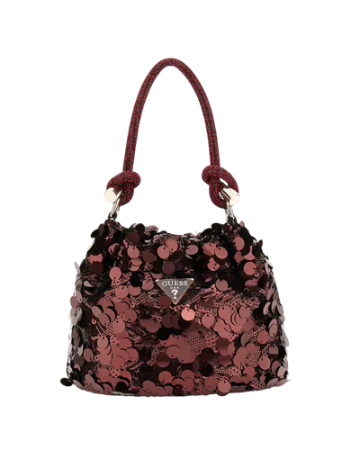 Minimala de Mão Holiday Shine Cor-de-vinho