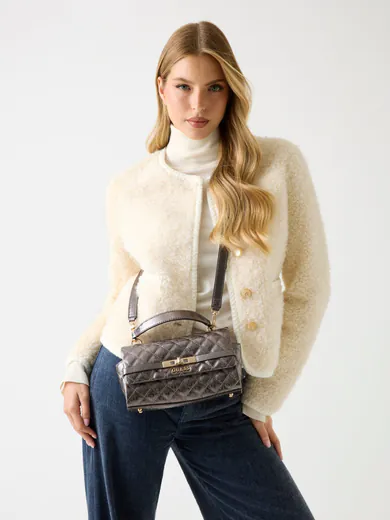 Mala de Mão/Tiracolo Idra 4G Prateada