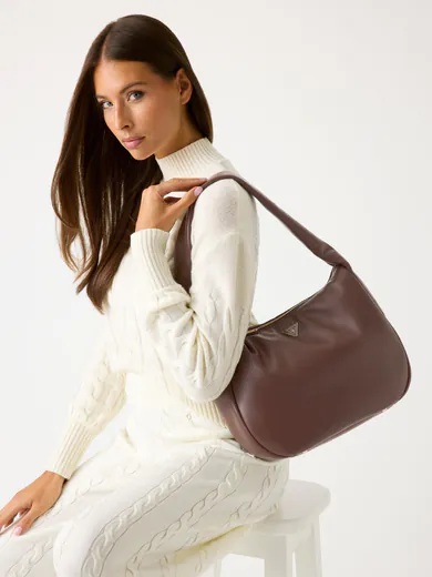 Mala de Ombro Hobo Sunetra Castanha