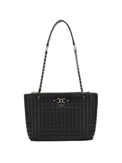 Mala de Ombro Shopper Nadira Preta