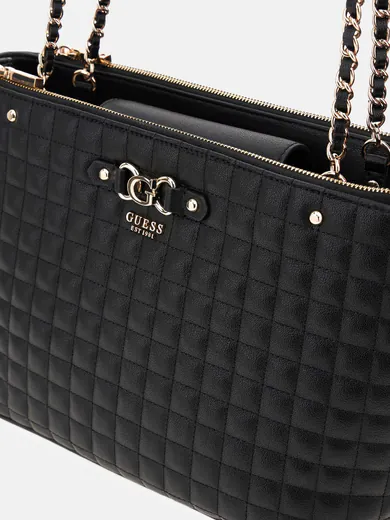 Mala de Ombro Shopper Nadira Preta