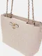 Mala de Ombro Shopper Nadira Bege - Guess | Mala de Ombro Shopper Nadira Bege | MISSCATH