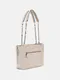 Mala de Ombro Shopper Nadira Bege - Guess | Mala de Ombro Shopper Nadira Bege | MISSCATH