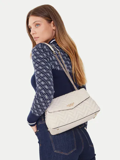 Mala de Ombro/Tiracolo Melisandra Creme