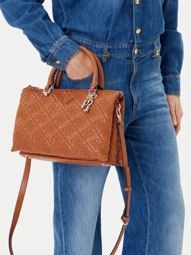 Mala de Mão Adelasia Castanha