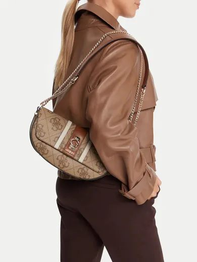 Minimala de Ombro/Tiracolo Logo Erenia Castanha