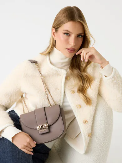 Mala de Ombro/Tiracolo Hobo Jane Taupe