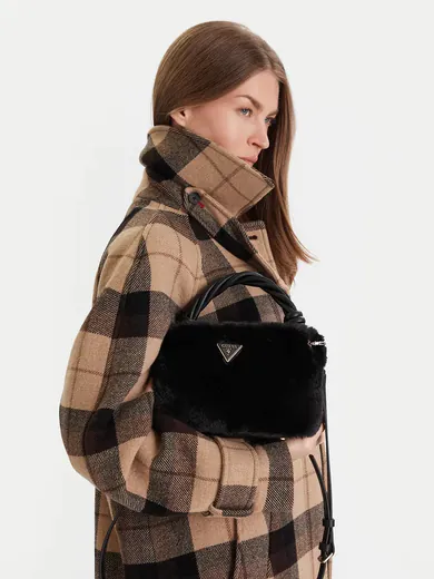 Minimala de Mão Shaida Efeito Pelo Preta