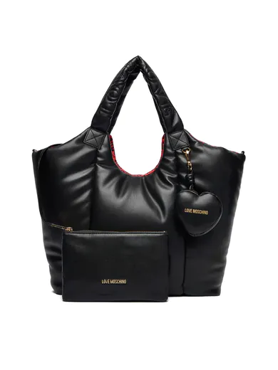 Mala Shopper Puffy Preta