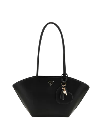 Mala de Ombro Bolena Saffiano Preta