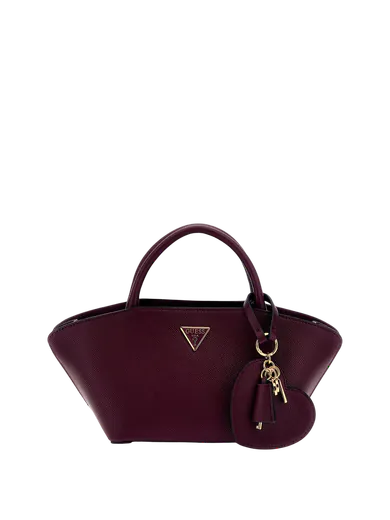 Mala de Mão Bolena Saffiano Cor-de-vinho