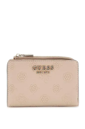 Porta-cartões Phoebe 4G Logo Peony Bege