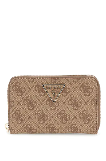 Carteira Média Laurel 4G logo Castanha