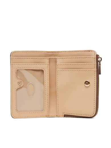 Carteira Laurel 4G logo Castanha