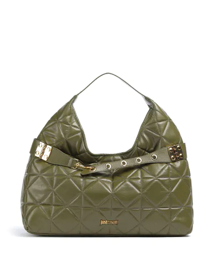 Mala de Ombro Hobo Nappa Pu Quilted Verde