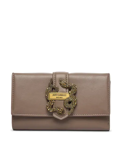 Carteira Média Iconic Snakes Castanha