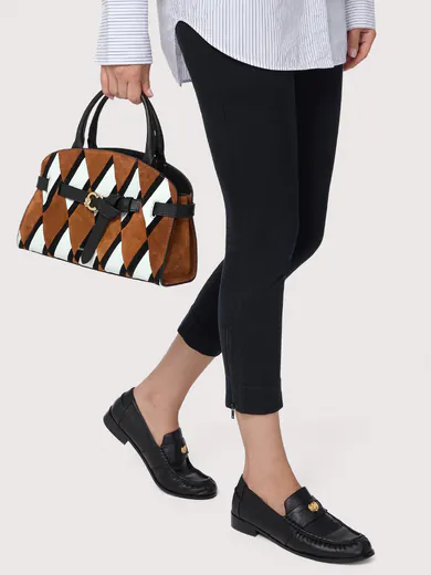 Mala de Mão Sabine Pequena Castanha