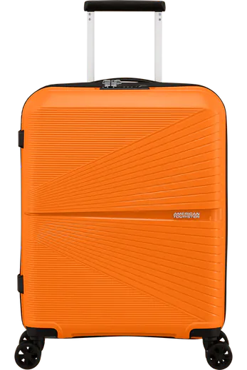 Mala de Cabine Superleve 55cm 4 Rodas Manga Laranja