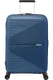 Mala de Viagem Superleve Média 67cm 4 Rodas Azul Marinho