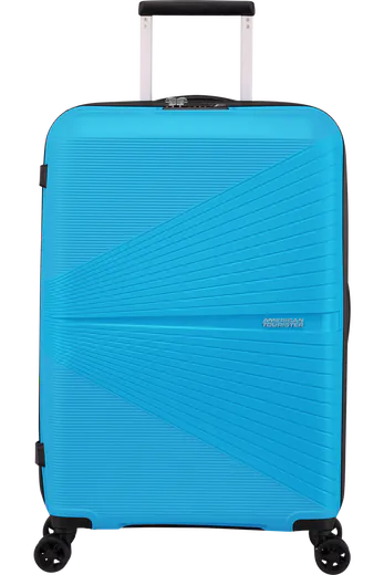 Mala de Viagem Superleve Média 67cm c/ 4 Rodas Azul