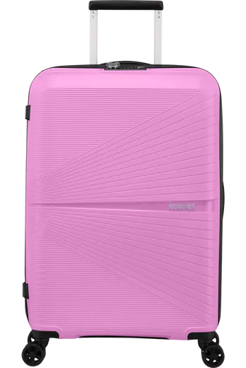 Mala de Viagem Superleve Média 67cm 4 Rodas Limonada Rosa