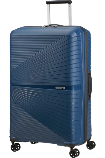 Mala de Viagem Superleve Grande 77cm 4 Rodas Azul Marinho