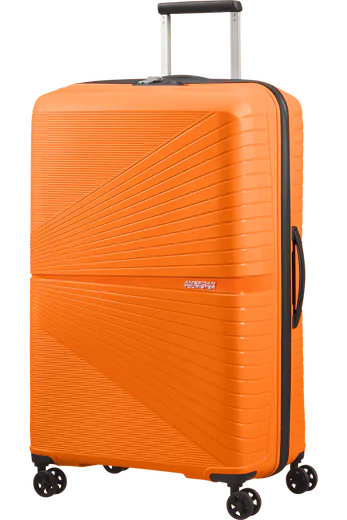 Mala de Viagem Superleve Grande 77cm 4 Rodas Manga Laranja