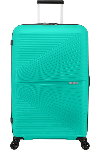 Mala de Viagem Superleve Grande 77cm 4 Rodas Verde-Água