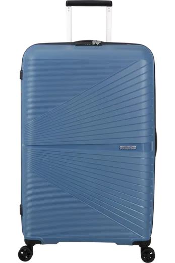 Mala de Viagem Superleve Grande 77cm 4 Rodas Azul-Coroa