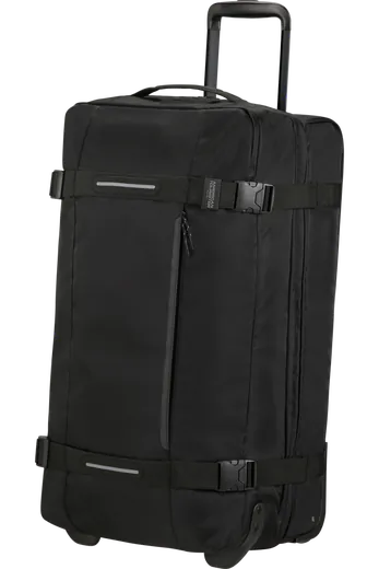 Saco de Viagem Médio 68cm 2 Rodas Preto Asfalto