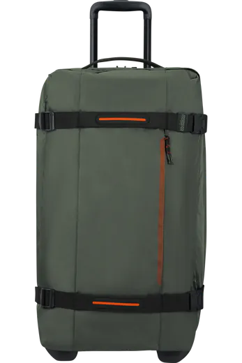 Saco de Viagem Médio 68cm 2 Rodas Caqui Escuro