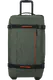 Saco de Viagem Médio 68cm 2 Rodas Caqui Escuro