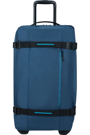 Saco de Viagem Médio 68cm 2 Rodas Azul Marinho
